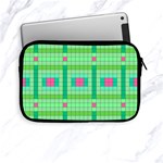 Checkerboard-squares-abstract-- Apple iPad Mini Zipper Cases Front