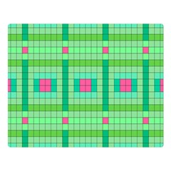 Checkerboard-squares-abstract-- Premium Plush Fleece Blanket (large)