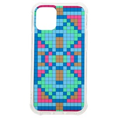 Checkerboard-squares-abstract Iphone 12 Mini Tpu Uv Print Case	