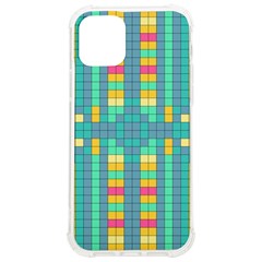 Checkerboard-squares-abstract- Iphone 12/12 Pro Tpu Uv Print Case