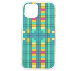 Checkerboard-squares-abstract- Iphone 12 Pro Max Tpu Uv Print Case