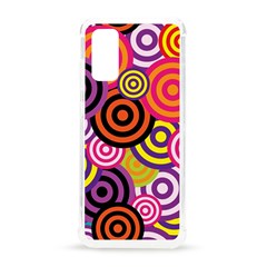 Abstract-circles-background-retro Samsung Galaxy S20 6 2 Inch Tpu Uv Case