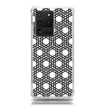 Geometric-floral-curved-shape-motif Samsung Galaxy S20 Ultra 6.9 Inch TPU UV Case Front