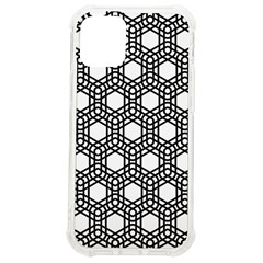 Geometric-floral-curved-shape-motif Iphone 12 Mini Tpu Uv Print Case	