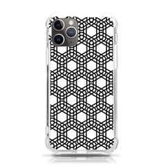 Geometric-floral-curved-shape-motif Iphone 11 Pro 5 8 Inch Tpu Uv Print Case by Semog4