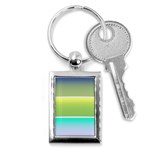 Pattern-banner-background-dot-set Key Chain (Rectangle) Front