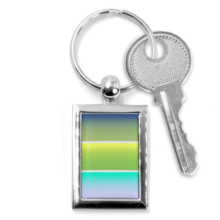 Pattern-banner-background-dot-set Key Chain (Rectangle)