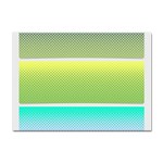 Pattern-banner-background-dot-set Sticker A4 (100 pack) Front