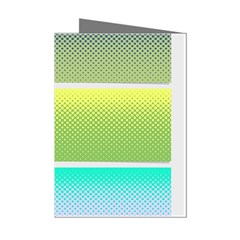 Pattern-banner-background-dot-set Mini Greeting Cards (pkg Of 8) by Semog4