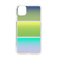 Pattern-banner-background-dot-set Iphone 11 Tpu Uv Print Case by Semog4