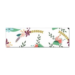 Floral-backdrop-pattern-flower Sticker Bumper (10 Pack) by Semog4