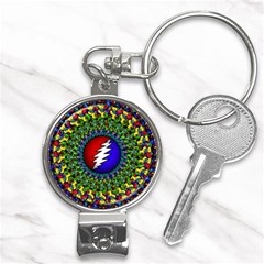 Grateful Dead Nail Clippers Key Chain by Semog4