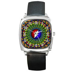 Grateful Dead Square Metal Watch by Semog4