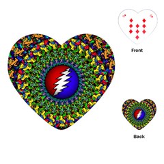 Grateful Dead Playing Cards Single Design (heart)