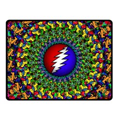 Grateful Dead Fleece Blanket (small) by Semog4