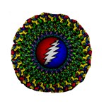 Grateful Dead Standard 15  Premium Round Cushions Back