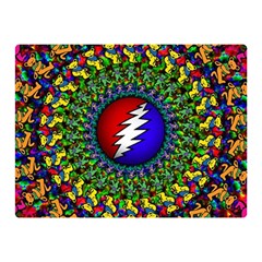 Grateful Dead Two Sides Premium Plush Fleece Blanket (mini) by Semog4