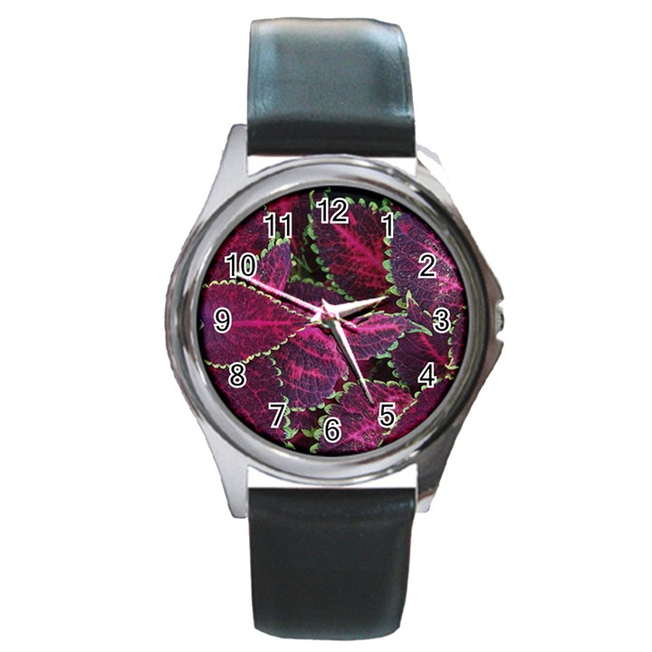 Abstract Beautiful Beauty Bright Round Metal Watch