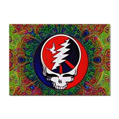 Grateful Dead Sticker A4 (10 Pack) by Semog4