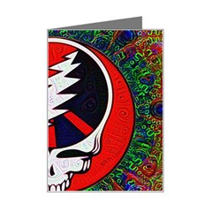 Grateful Dead Mini Greeting Card by Semog4