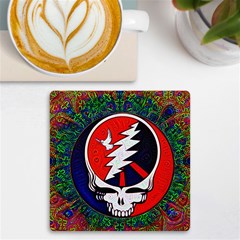 Grateful Dead Uv Print Square Tile Coaster  by Semog4