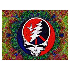 Grateful Dead Two Sides Premium Plush Fleece Blanket (extra Small) by Semog4