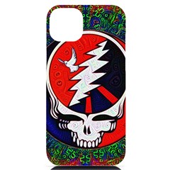 Grateful Dead Iphone 14 Plus Black Uv Print Case by Semog4