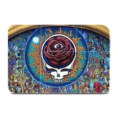 Grateful Dead Skull Rose Plate Mats by Semog4