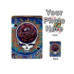 Grateful Dead Skull Rose Playing Cards 54 Designs (mini) by Semog4