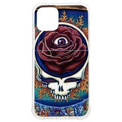 Grateful Dead Skull Rose Iphone 12/12 Pro Tpu Uv Print Case