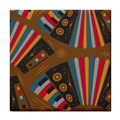 Pattern Accordion Tile Coaster