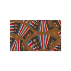 Pattern Accordion Sticker Rectangular (100 Pack) by Semog4