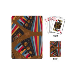 Pattern Accordion Playing Cards Single Design (mini) by Semog4