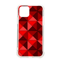 Red Diamond Shapes Pattern Iphone 11 Pro 5 8 Inch Tpu Uv Print Case