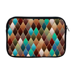 Diamond Shapes Pattern Apple Macbook Pro 17  Zipper Case by Semog4