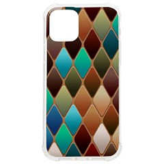 Diamond Shapes Pattern Iphone 12/12 Pro Tpu Uv Print Case by Semog4