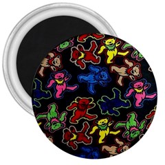 Grateful Dead Pattern 3  Magnets