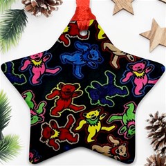 Grateful Dead Pattern Ornament (Star)