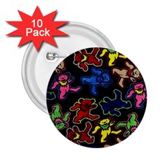 Grateful Dead Pattern 2.25  Buttons (10 pack) 