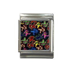 Grateful Dead Pattern Italian Charm (13mm)