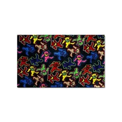 Grateful Dead Pattern Sticker (Rectangular)