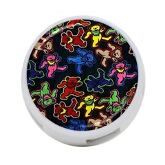 Grateful Dead Pattern 4-Port USB Hub (One Side)