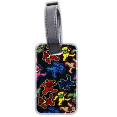 Grateful Dead Pattern Luggage Tag (two sides)