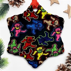 Grateful Dead Pattern Ornament (Snowflake)