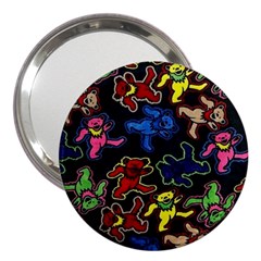 Grateful Dead Pattern 3  Handbag Mirrors