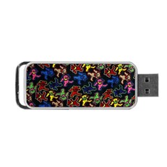 Grateful Dead Pattern Portable USB Flash (One Side)