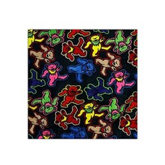 Grateful Dead Pattern Satin Bandana Scarf 22  x 22 