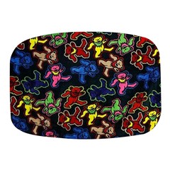 Grateful Dead Pattern Mini Square Pill Box