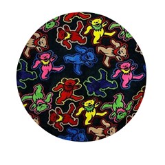 Grateful Dead Pattern Mini Round Pill Box (Pack of 5)