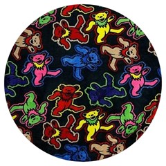 Grateful Dead Pattern Round Trivet